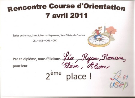 le diplôme des 2e